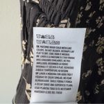 American Eagle  Floral Halter Neck Romper Black and Cream Scoop V-Neck Tie Bow Photo 12