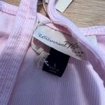 Universal Threads Universal Thread Women's Light Pink Corset Tank - Size Large - NWT Photo 1