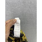 Pretty Little Thing  Women's Pants Straight Leg Sheer Size 8 Black Yellow Photo 6