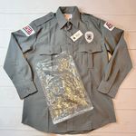 NWT - National Patrol - Men’s ACTS Security Officer Long Sleeve Uniform Shirt - Size 15/3. Photo 1
