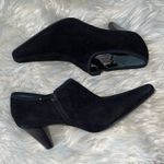 Aquatalia Black Suede Pointy Toe Booties, NWOB Photo 1