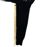 VTG 80s Anytime Glitz Jeweled Black Knit Sweater Silk Angora Nylon Size Small Photo 3