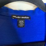 Hilary Radley Royal Blue Popover Blouse Sz Medium Photo 2