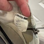 Levi's  White Washed Denim Blouse Photo 4