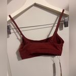 SKIMS NWT  Sangria Bralette size XXS Cotton Elastane NEW Photo 1