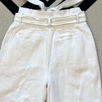 Anthropologie Lost + Wander x Emiliana Tapered Slim Pants in White XS Photo 11