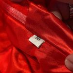 Women’s Red Prom Party Formal Dress With Corset Back and Leg Slit Size 16 NWOT Red Photo 9