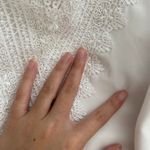 WAYV white lace up camisole Size M Photo 6