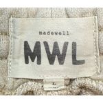 Madewell  MWL Jogger Pants Womens Khaki Drawstring Pockets Athleisure Large EUC Photo 2