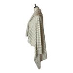 Knox Rose  Sweater Women Small Ivory Open Front Open Knit Asymmetric Hem Cardigan Photo 5
