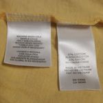 Jones New York  Sport Pale Yellow Tee Size Medium Photo 6