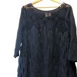 Holding Horses Blue Laced Augusta Dress from Anthropologie, Size Large Photo 4