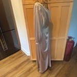 Revelry Aurora Satin maxi dress Tan Size 10 Photo 8