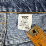 Levi's Vintage Levi’s 550 Women’s Relaxed Fit Tapered Leg Jeans Size 7 Med USA 1998 Photo 3