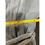 NWT Mable Denim Balloon Sleeve Rompe Sz L Tie Waist Shorts Cotton Boho Western Blue Size L Photo 13