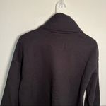 Banana Republic  Funnel-Neck Sweatshirt Black Photo 7