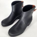Aigle MS Juliette Bot Short Rain Boots Black Rubber Women’s EU 37 / US 6.5–7 Photo 1