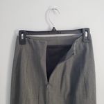 EXPRESS  Pencil Straight Pleated Midi Gray Skirt 00 Photo 2