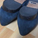 Patricia Green Womens Ballet Flats Shoes Navy Blue Slip On Bow Italy 10.5 EUR 41 Photo 8