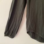 Barefoot Dreams Charcoal Gray Luxe Milk Jersey Long Sleeve Shirt Women's Small Photo 3