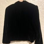 Petite Sophisticate  Black Velvet Women's Jacket size‎ 14P Photo 7