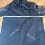 Spanx  Drape Front Faux Leather Convertible Jacket Black Size XL Photo 10