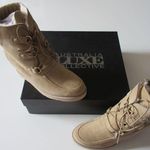NIB Australia Luxe Collective Dudley in Sand Hidden Wedge Shearling Boot 11 Photo 4
