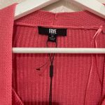 Frye NWT  Women's Coral Pink Knit Cardigan & Tank Set M 100% Cotton Cozy‎ Stylish Photo 3