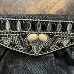 Chico's faux leather/suede embellished handbag. Photo 3