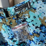 ASOS DESIGN maxi dress short sleeves angel midi tea floral dip dye print formal Photo 2