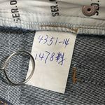 NEW SER.O.YA Cropped Jeans Straight Leg Size 25 Dark Blue Wash Denim‎ Photo 7