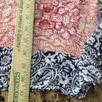 Tommy Bahama  Pink & Navy Ombre Sheer Floral Kaftan Top – Size XS Photo 6