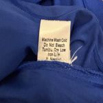 Blu Pepper Dress Womens M Sleeveless Pyramids Studs Royal Blue Open Back Y2K Photo 8