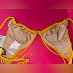 Shade & Shore Yellow Women's Bikini Top Photo 2