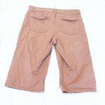Buffalo David Bitton  Samuella Mid Rise Bermuda Shorts Size 6 Solid Dusty Pink Photo 1