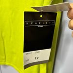 Scarlett Lime Green Silk Blend Cap Sleeve Top NWT Photo 5