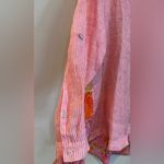 Soft Surroundings Eden Island Mixed Media top Tunic Linen large Photo 4