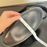 Coach Vintage 1996 medium sized duffle bag with zipper closure, black leather Photo 13