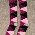 Plaid Socks Pink Size undefined Photo 0