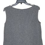 CAbi  Lacy Tee Gray Knit Top Muscle Tank Stretch Lace Trim Size‎ Small Women Photo 6
