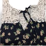 Kori vintage crochet detail mini dress SMALL Photo 4