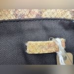 Madewell NWT Women’s The ZiP Transport Crossbody Snake Embossed Leather Edition Photo 7