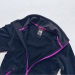 The North Face Women’s Zip Up Top Long Sleeve Black Photo 1