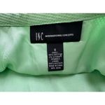 INC International Concepts Womens Pleated Skirt Size 6 Side Zipper Green Photo 8