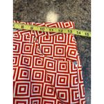 The Ragged Priest  Red White Geometric Print Baggy Dad Jeans‎ Fit Size 26 Photo 6