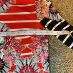 Eliza J  floral striped dress. Photo 7