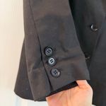 Nordstrom Hinge Brand Classic Black 2 Button Blazer with Contrast Cuffs Size Med Photo 4