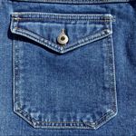 No Excuses  Denim Cargo Shorts Size 11/12 Blue Jean Pockets Cotton Army Girl NWT Photo 11