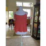 Women's Mossimo Supply Co. Coral Cold Shoulder Top Size S Photo 1
