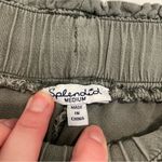 Splendid ANTHROPOLOGIE ANTHRO Naomi Pull On Straight Leg Pants Olive Cropped M Photo 6